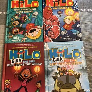 -Popular Hilo Graphic Novel Books #5-7, 9--Homeschool Reading